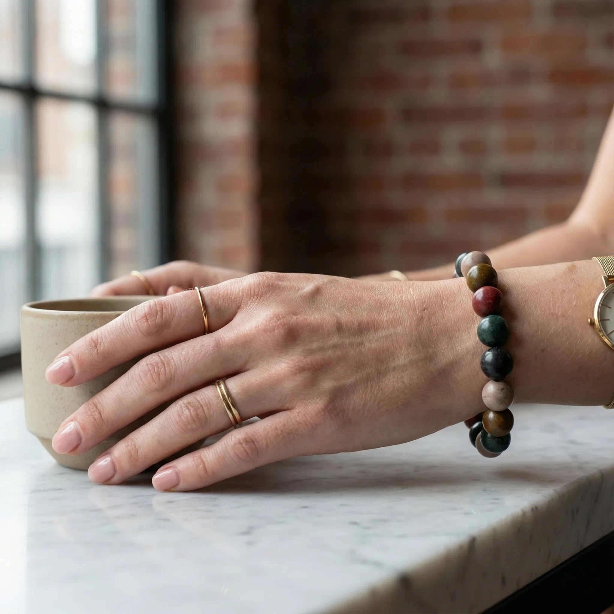 Grounding Healing Bracelet Agarwood