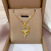 CAT’S EYE FOX QUEEN NECKLACE