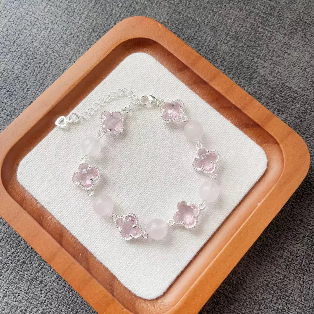 LUCKY FOUR-LEAF CLOVER BRACELET