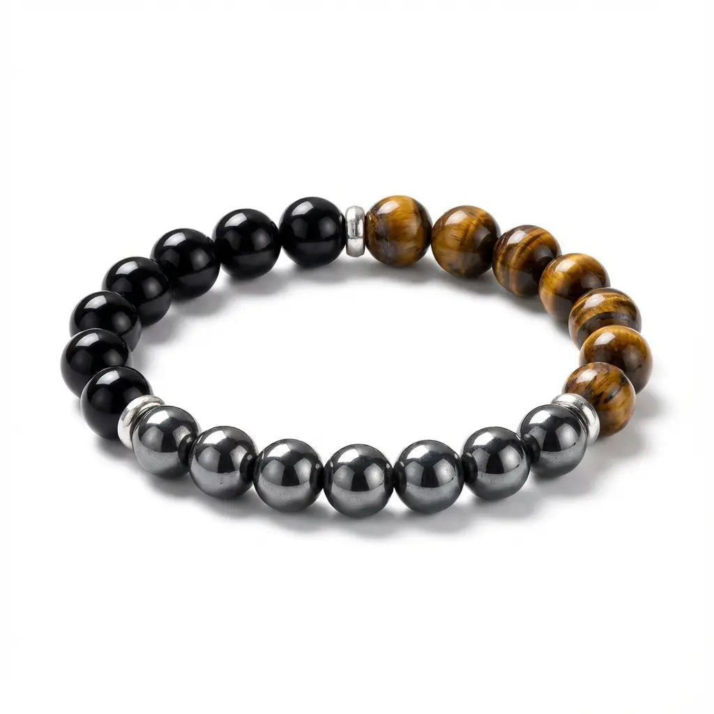 7 Chakra Natural Stone Healing Balance Energy Beaded Bracelet