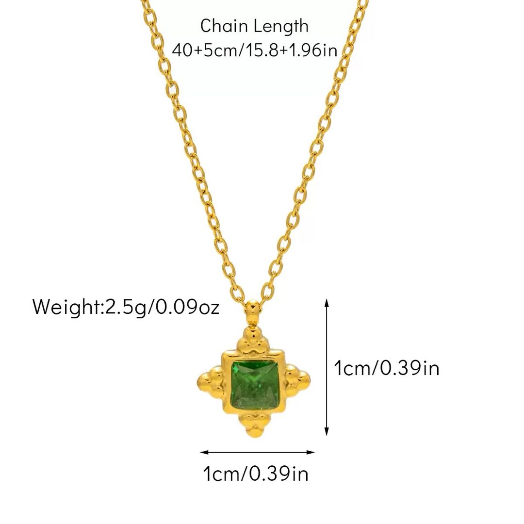 Energy Alignment Jewelry Set Titanium Natural Stone