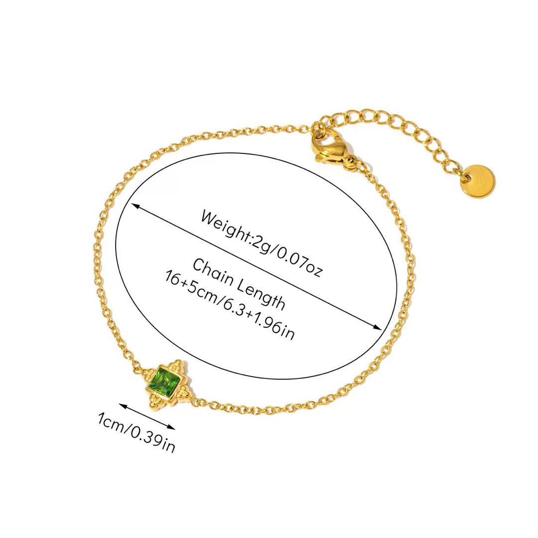 Energy Alignment Jewelry Set Titanium Natural Stone