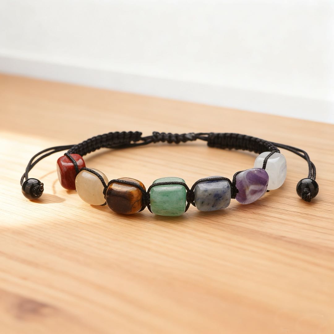 Chakra Balance Bracelet Mixed Stones