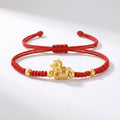 Fortune Bracelet Red String Fire Horse Charm